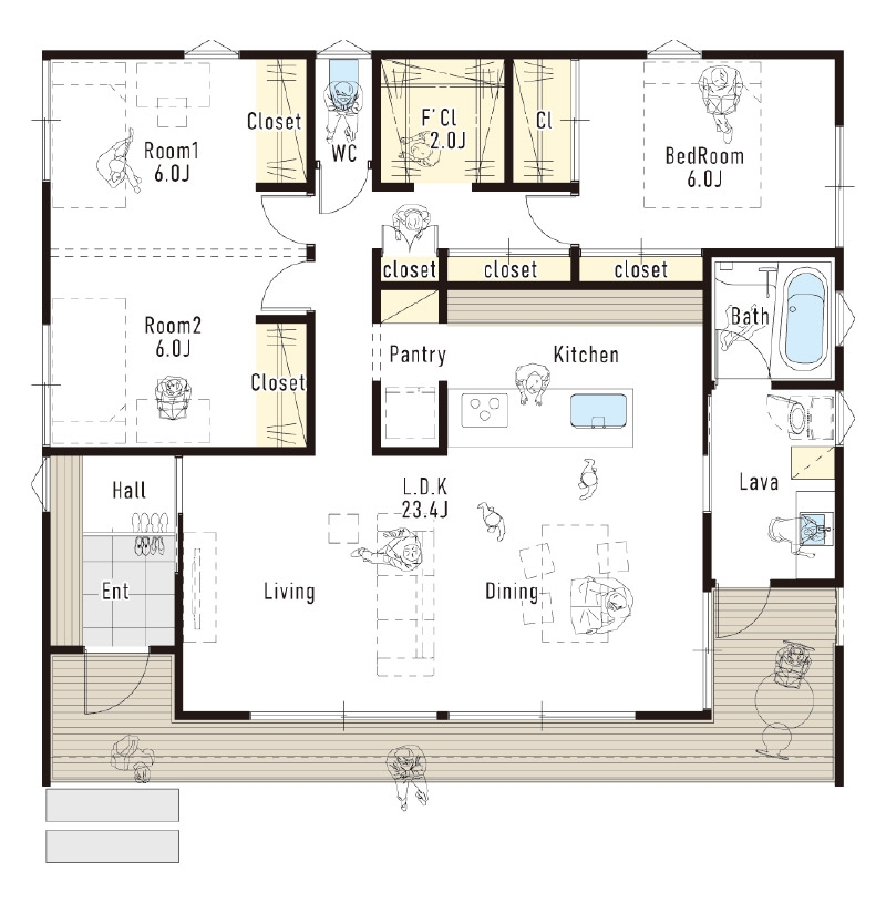 Etage Style エタージュスタイル 1階プラン